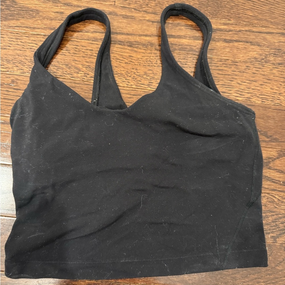 Black lululemon align tank